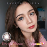 Hueray Spanish Violet Silicone Hydrogel (monthly)